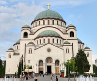 Serbie, Belgrade, Temple de Saint Sava, Karl Haddad, 2018